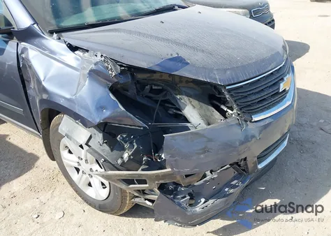 2014 Chevrolet Traverse Ls из США, поврежденный, VIN 1GNKRFED0EJ320019